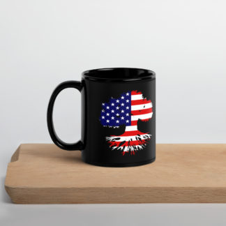 Black Tree of Liberty Mug